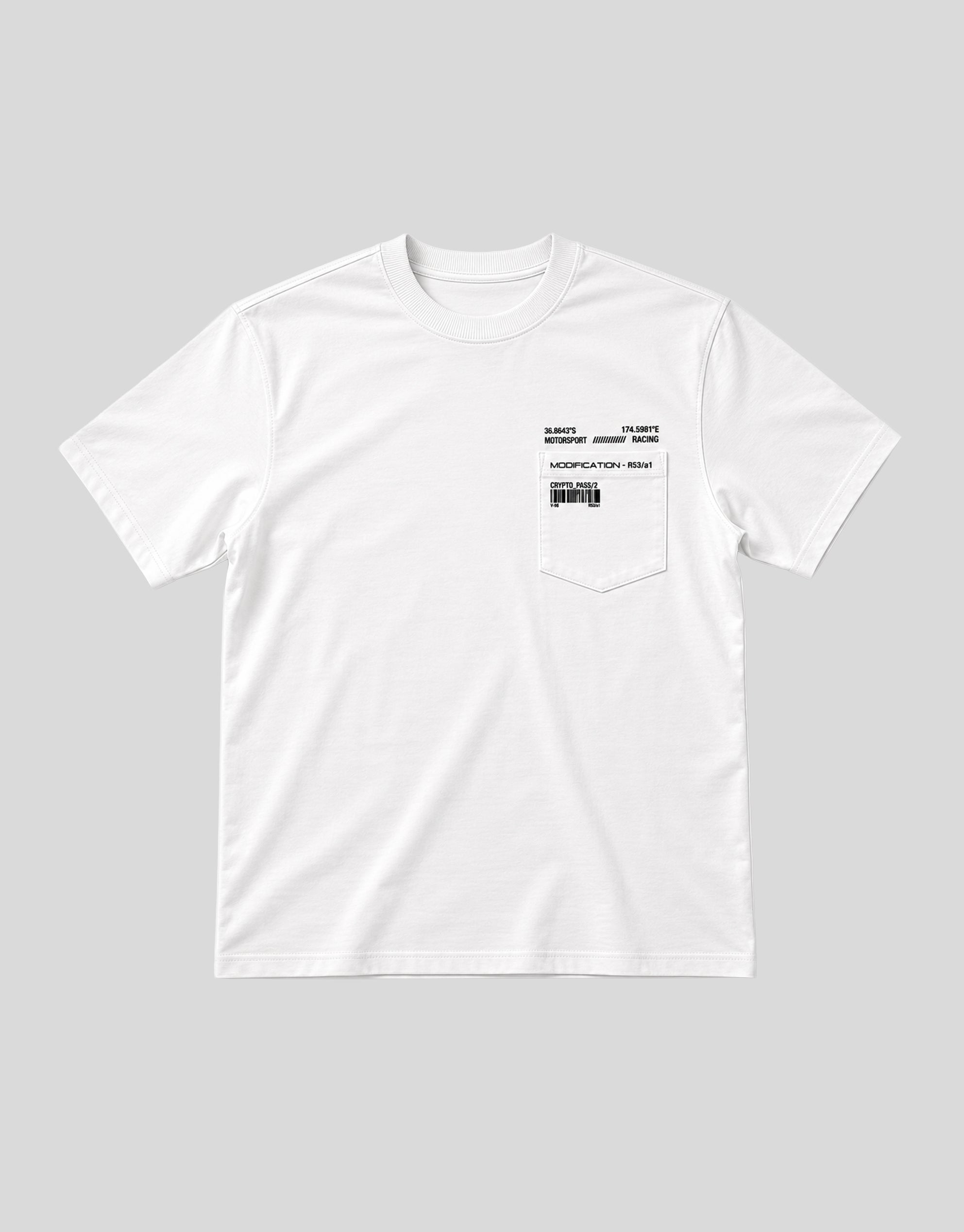VALLAD GOOD AS THE BEST Tシャツ ホワイトM Motorsport Relaxed Fit T Shirt in White | Hallensteins NZ
