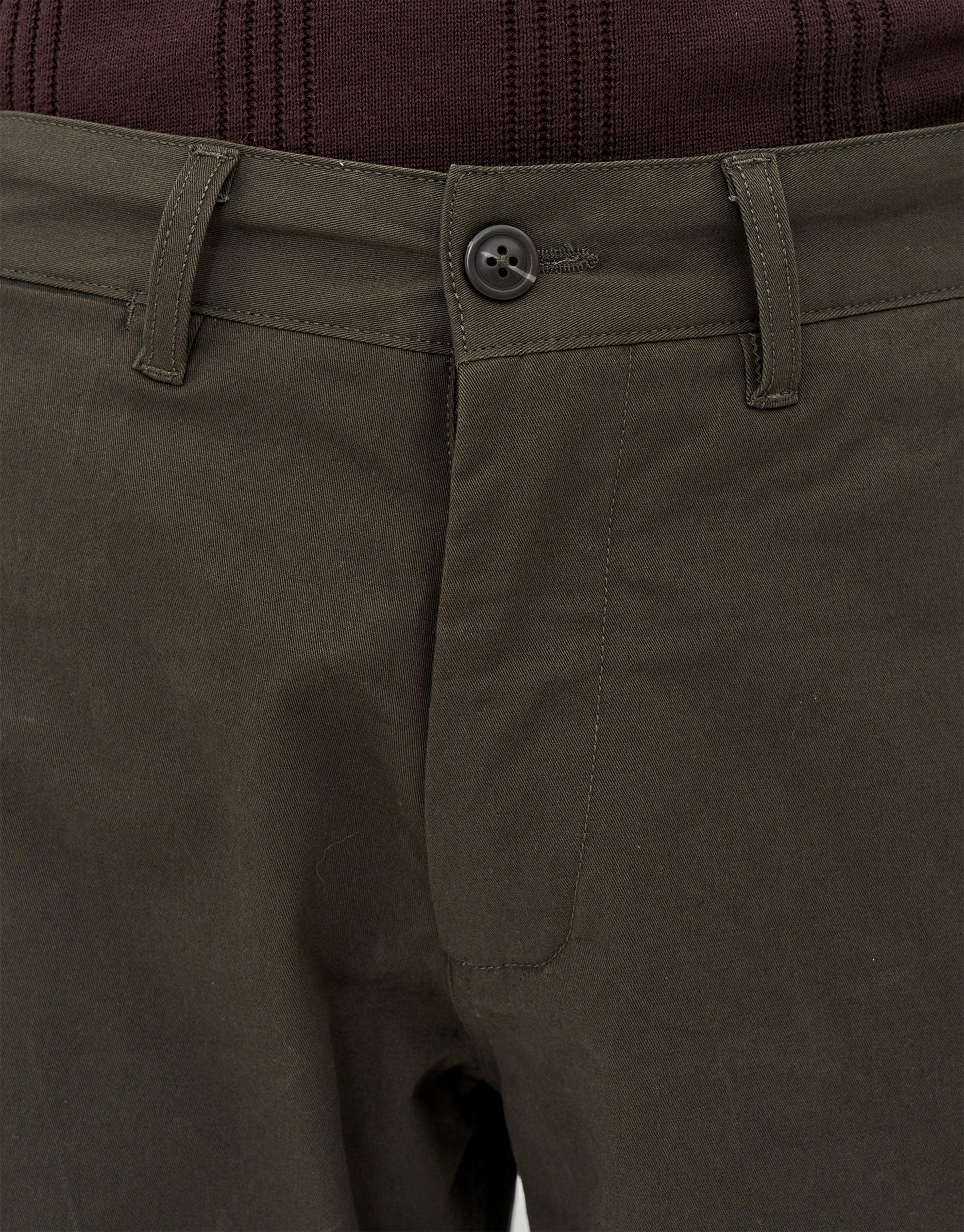 Stretch Chino Slim Fit Shorts in Forest Green | Hallensteins NZ