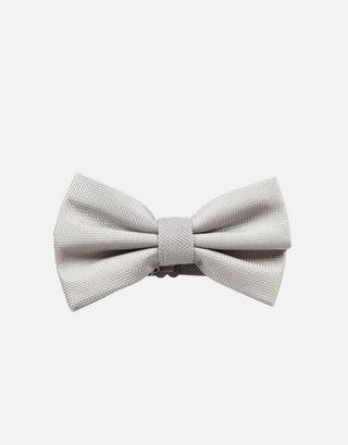 Textured Bow Tie in Sand Front