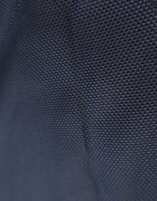 Textured Plain Pocket Square in Navy Full