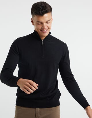 Men's Half Zip Jumpers | Hallenstein Brothers NZ