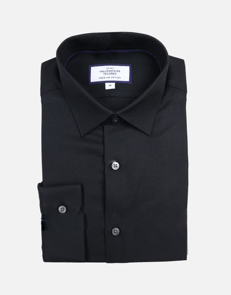how to measure for men's long sleeve dress shirt White Solid Satin Men's Long Sleeve Dress Shirt- CY-1642 main image 1