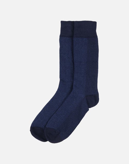 Multi Pattern Dress Socks