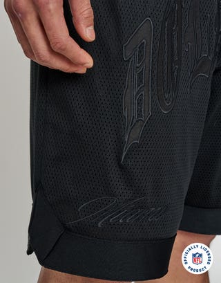 NFL Miami Dolphin Basketball Short in Black Detail