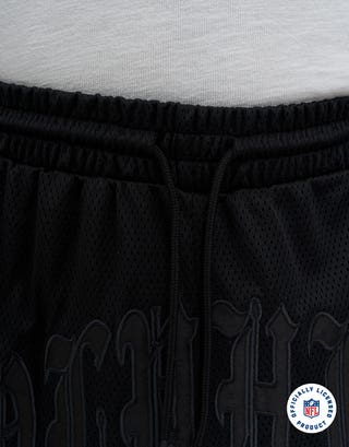 NFL Miami Dolphin Basketball Short in Black Detail3