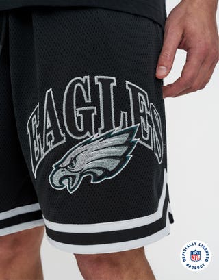 NFL Philadelphia Eagles Basketball Shorts in Black Detail3