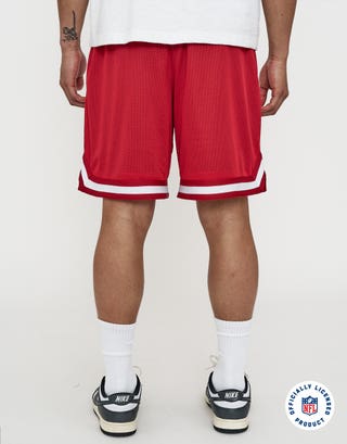 NFL Kansas City Basketball Short in Red Back