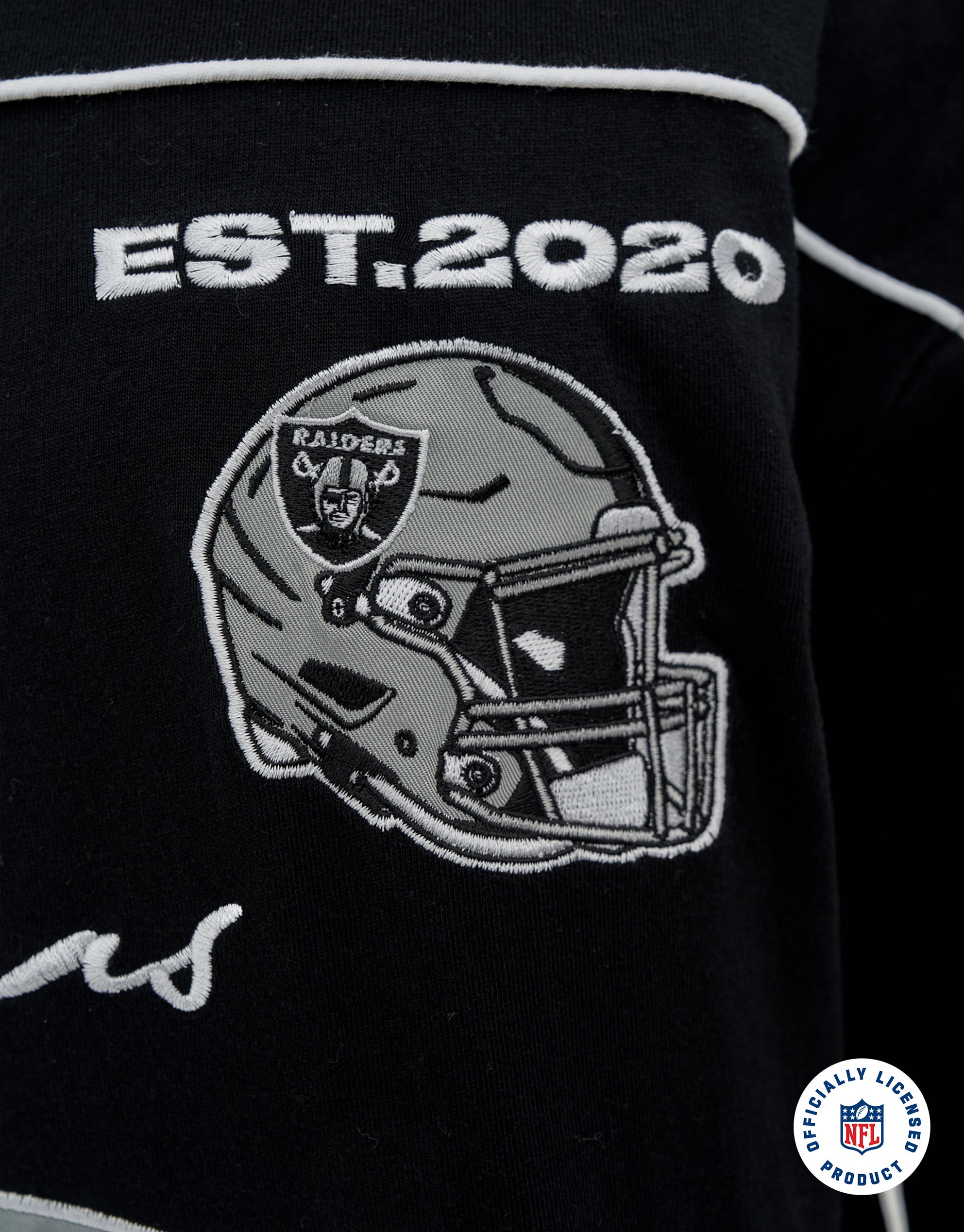 NFL Raiders Box Fit T Shirt in Black | Hallensteins AU
