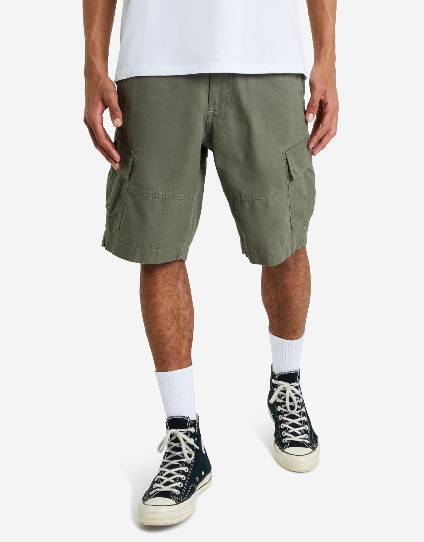 cargo shorts green