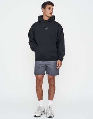 Training Club Kanji Oversized Hoodie in Black Full