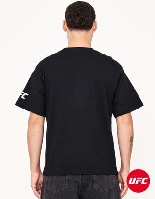 UFC Topuria Licensed T Shirt in Black Back
